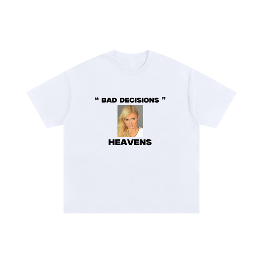 PARIS HILTON MUGSHOT HEAVENS MY TEE